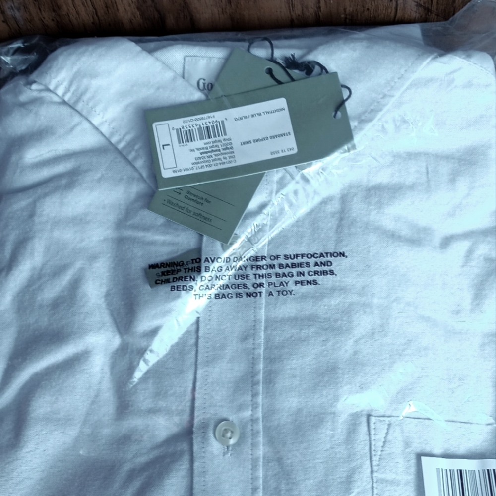 Men's Long Sleeve Oxford Button-Down Shirt - Goodfellow & Com…